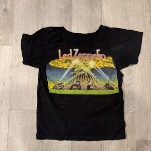 LED Zeppelin II Searchlights T-Shirt, Retro Vintage Size Small Womens M/L Kids